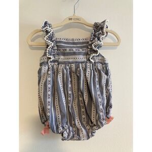Tommy Bahama Embroidered Bubble Romper 6-9 months